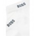 Hugo Boss Five-pack of cotton-blend ankle socks with branding hbeu50493197-100 White