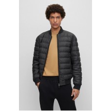 Hugo Boss Water-repellent puffer jacket with two-way zip 50493693-001 Black