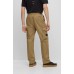 Hugo Boss Cargo-style trousers in cotton satin 50495174-242 Light Brown
