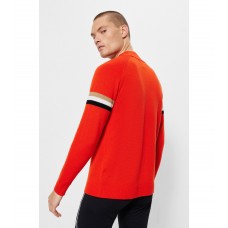 Hugo Boss BOSS x Perfect Moment logo sweater in virgin wool 50495514-820 Red