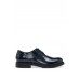 Hugo Boss Derby shoes in brush-off leather 50496010-401 Dark Blue