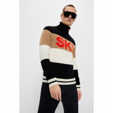 Hugo Boss BOSS x Perfect Moment slogan sweater in merino wool 50496418-001 Patterned