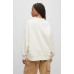 Hugo Boss Cotton-terry sweatshirt with seasonal graphic print 50499115-110 White