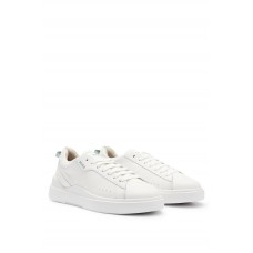 Hugo Boss Leather trainers with branded quarter 50499261-123 White