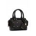 Hugo Boss Grained-leather mini tote bag with padlock and tag 50485492 Black