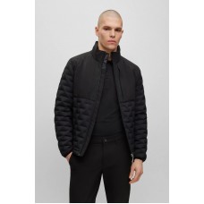 Hugo Boss Water-repellent jacket with down filling 50491911 Black