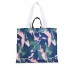 Hugo Boss Structured-canvas tote bag with seasonal print and logo 50492653 Patterned