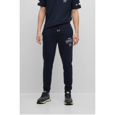 Hugo Boss BOSS x NFL cotton-terry tracksuit bottoms with collaborative branding 50497857 Cowboys