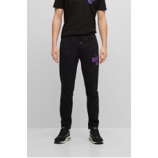 Hugo Boss BOSS x NFL cotton-terry tracksuit bottoms with collaborative branding 50497857 Giants