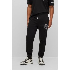 Hugo Boss BOSS x NFL cotton-terry tracksuit bottoms with collaborative branding 50497857 Raiders
