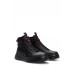 Hugo Boss Hybrid lace-up boots with logo tape 50498570 Black