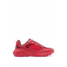 Hugo Boss Low-top trainers with open-mesh uppers 50498676 Light Red