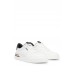 Hugo Boss Cupsole trainers with laces and branded leather uppers 50498894 White