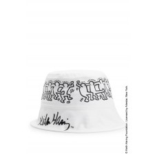 Hugo Boss BOSS x Keith Haring bucket hat with special artwork 50500609 White